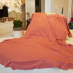 Asos Curve Faux Wrap Dress